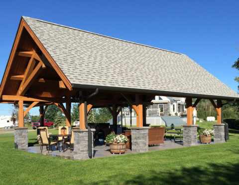 Northern Escape, Fort St. John, BC. Timberwork by Kettle River Timberworks.