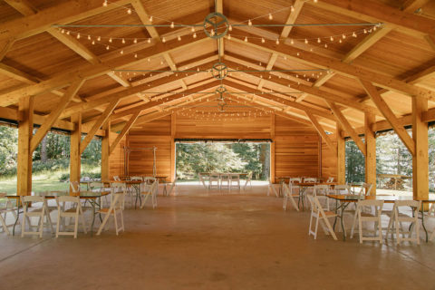 Camp Fircom, Port Mellon, BC. Timberwork by Kettle River Timberworks.