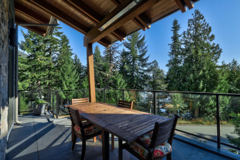 Modern Mountain Home, Whistler, BC. Timberwork by Kettle River Timberworks.